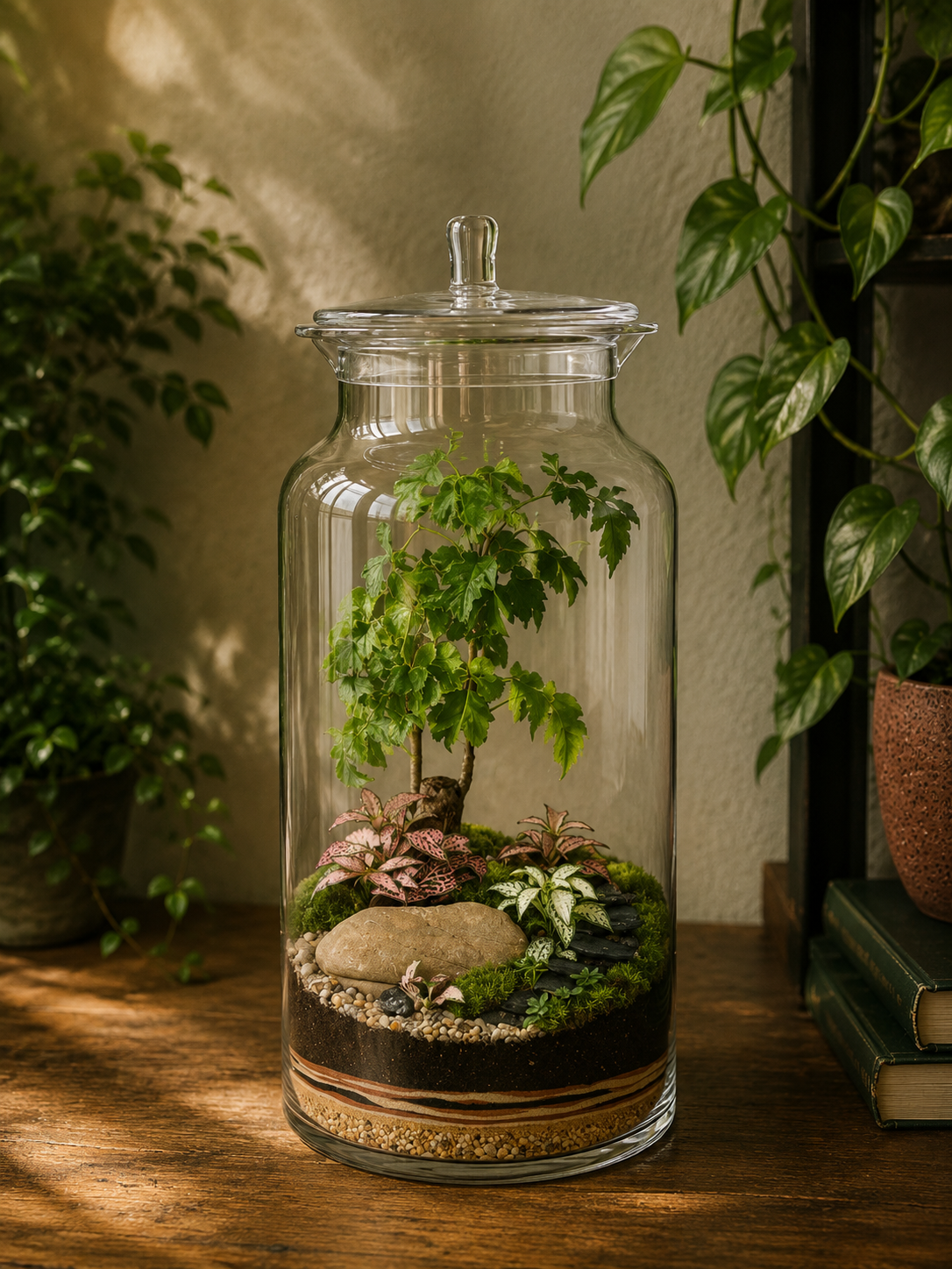 TERRARIO TAPA CRISTAL